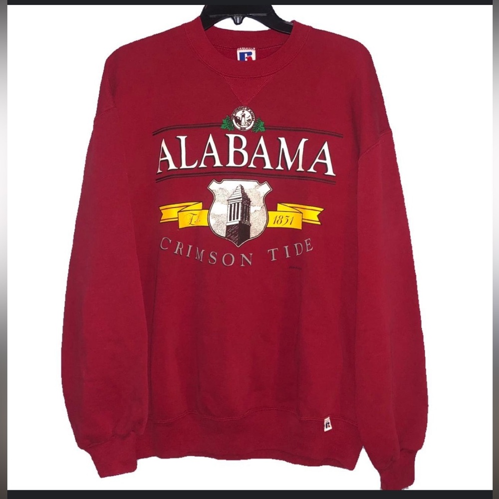 Alabama Crimson Tide Red Sweater vintage